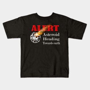 Asteroid alert Kids T-Shirt